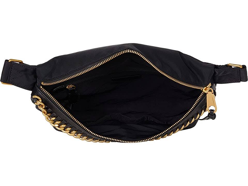 Black Nylon Belt Bag W703