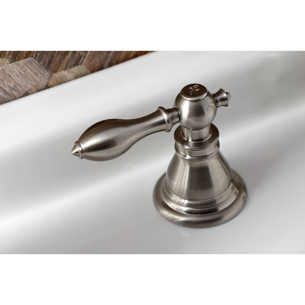 Widespread Bathroom Faucet with Pop-Up Brushed Brass L95246