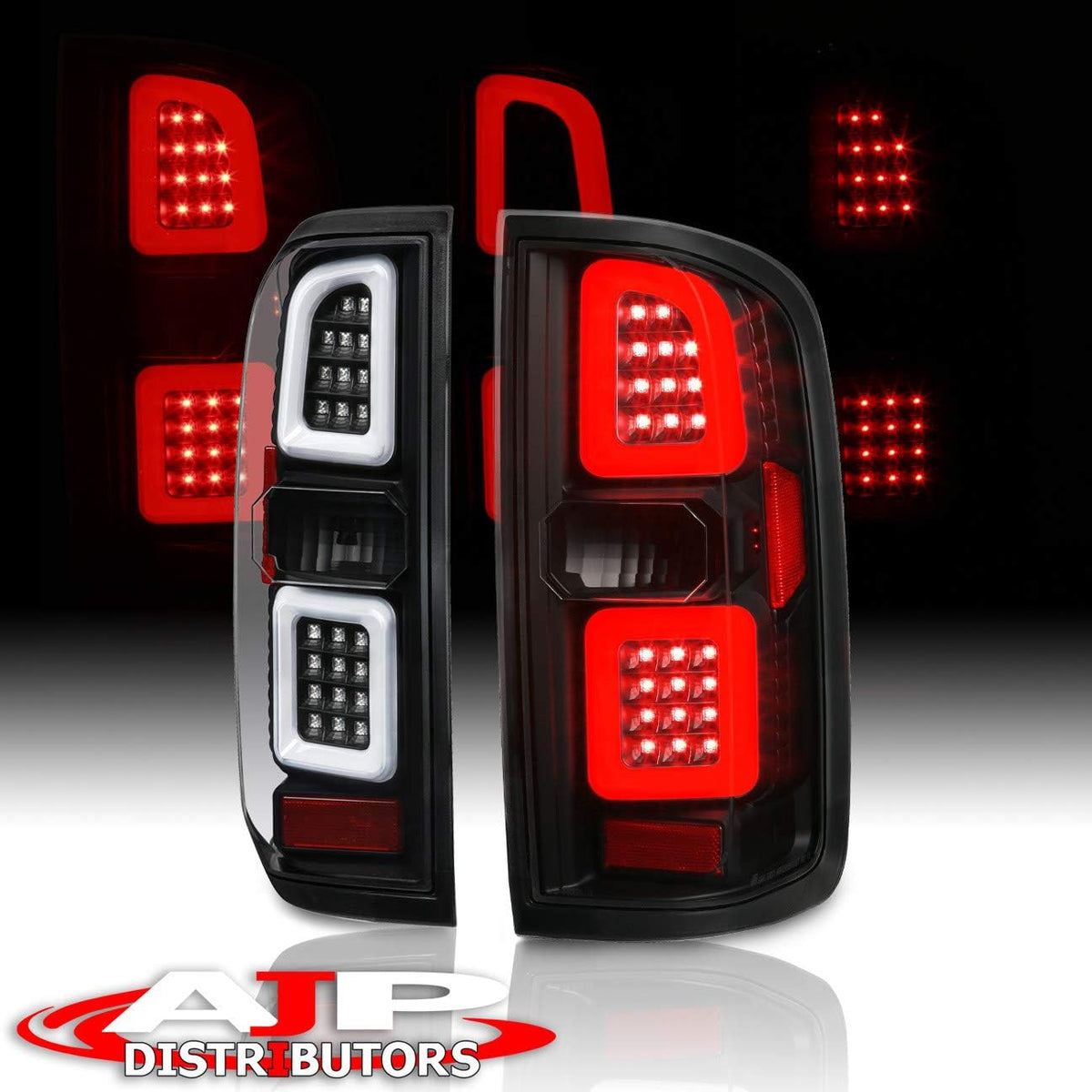 LED Rear Brake Tail Lights Assembly Driver + Passenger LH RH Set P5021