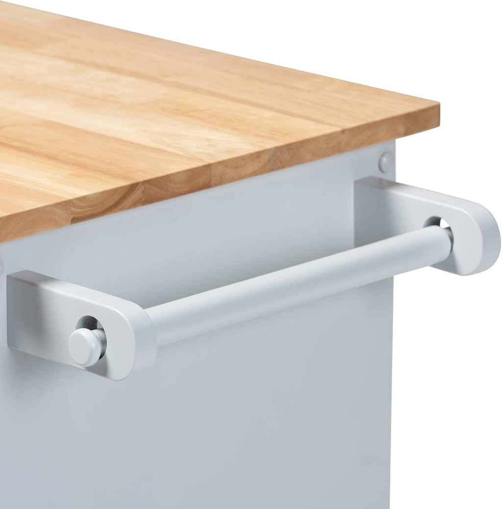 Light Grey Natural Trolleys and Carts W281