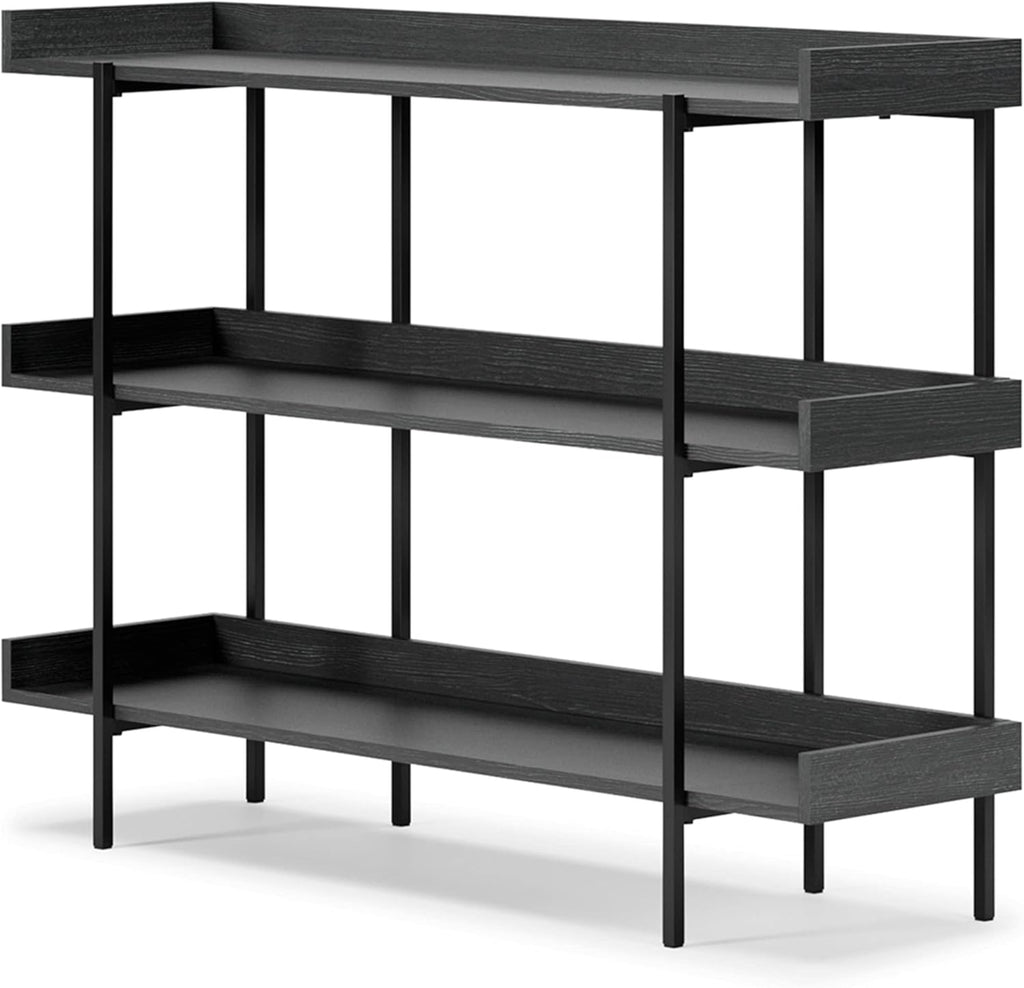 Black 3-Tier Bookcase P54853