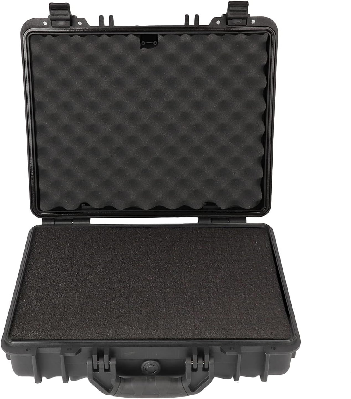 Black Waterproof Hard Camera Case with Foam Insert H6179