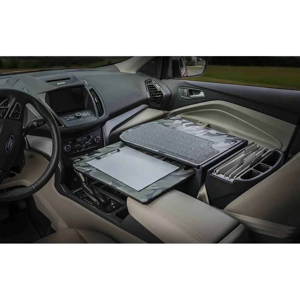 Green Camouflage Desk with Built-in Power Inverter G32842