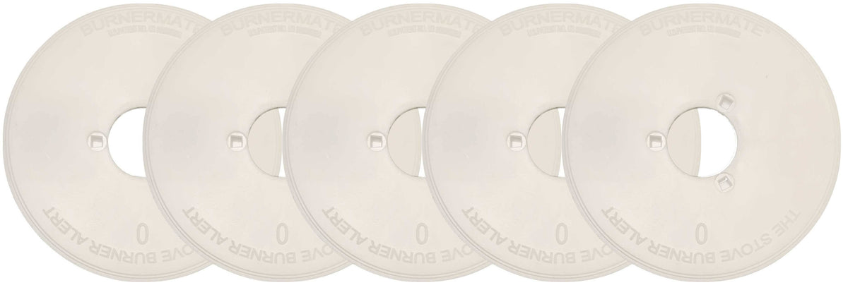5 Pack White Vertical O573960