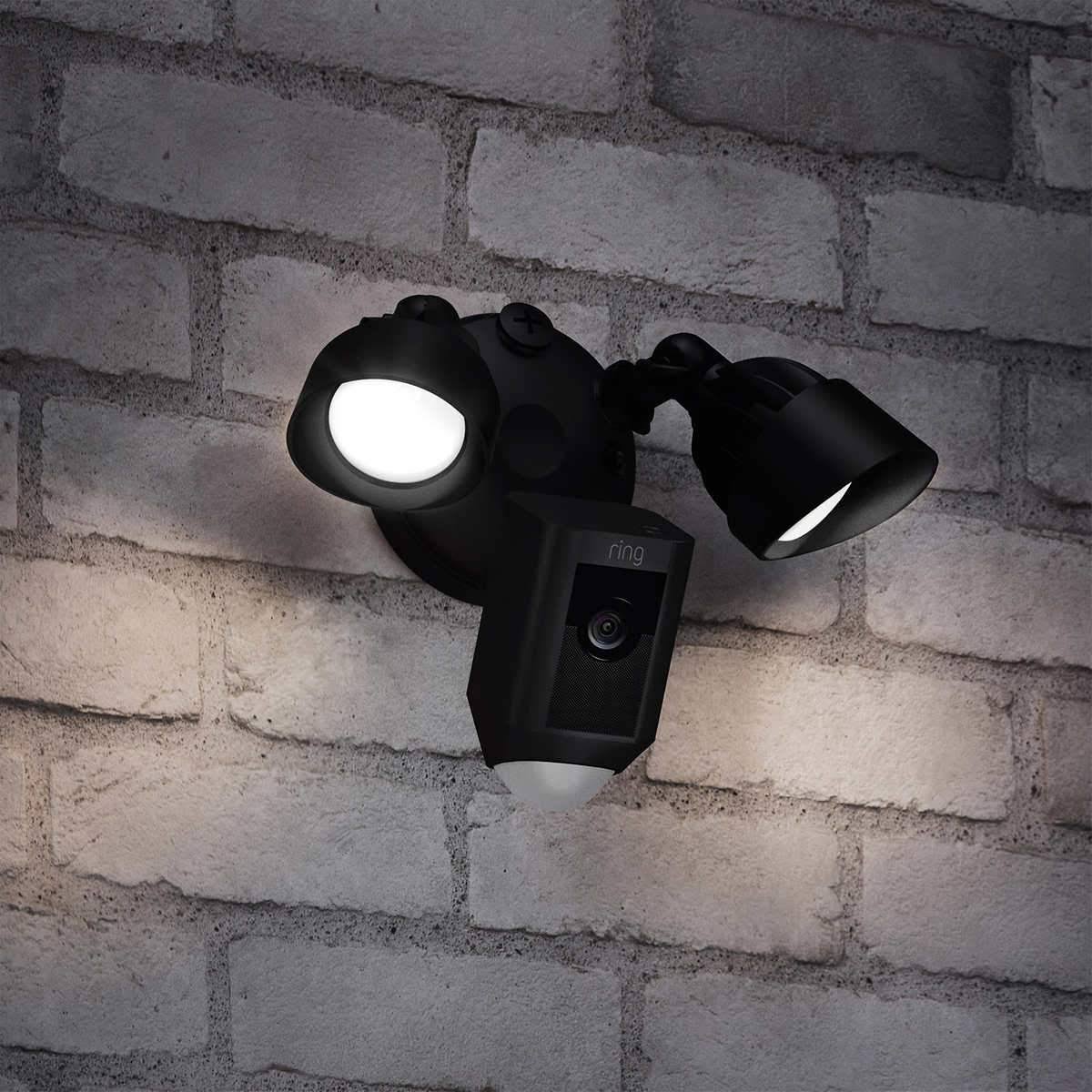 Floodlight Camera with Chime Pro White C273534