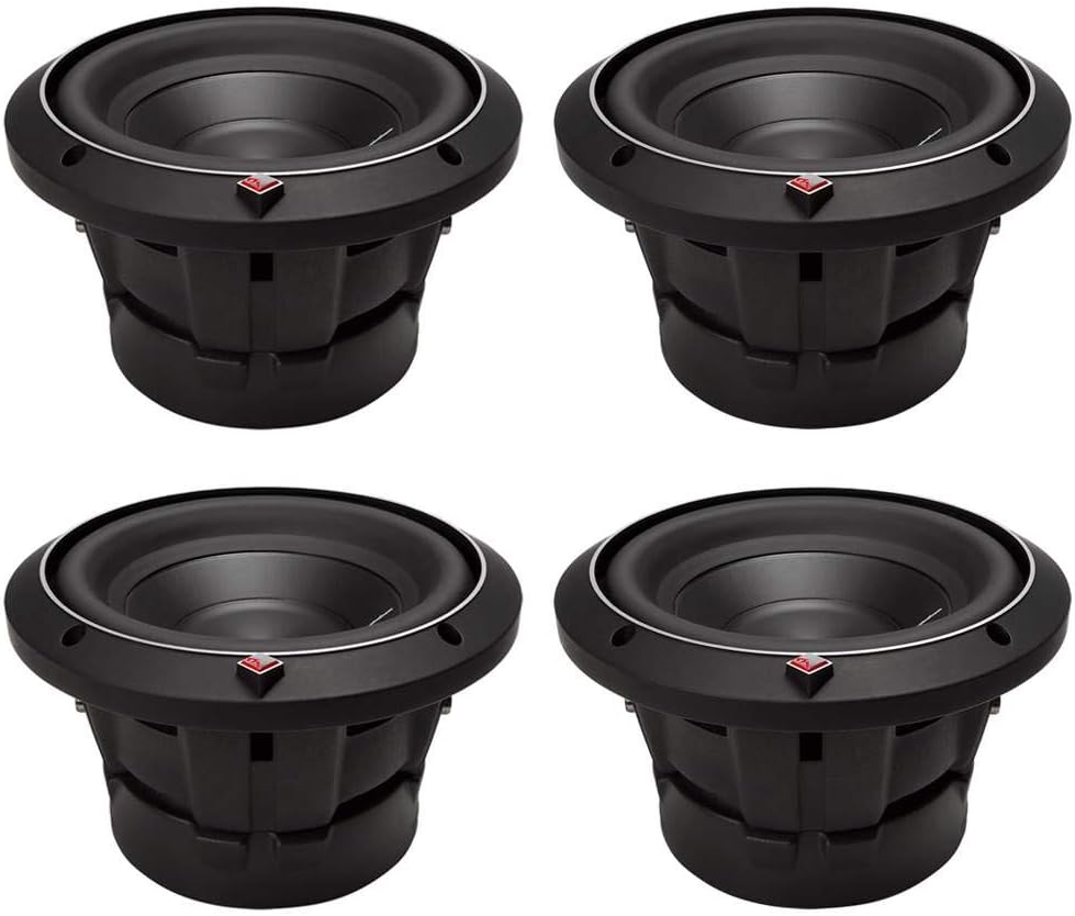8 Punch 2000W 2-Ohm DVC Car Audio Subwoofers Y877