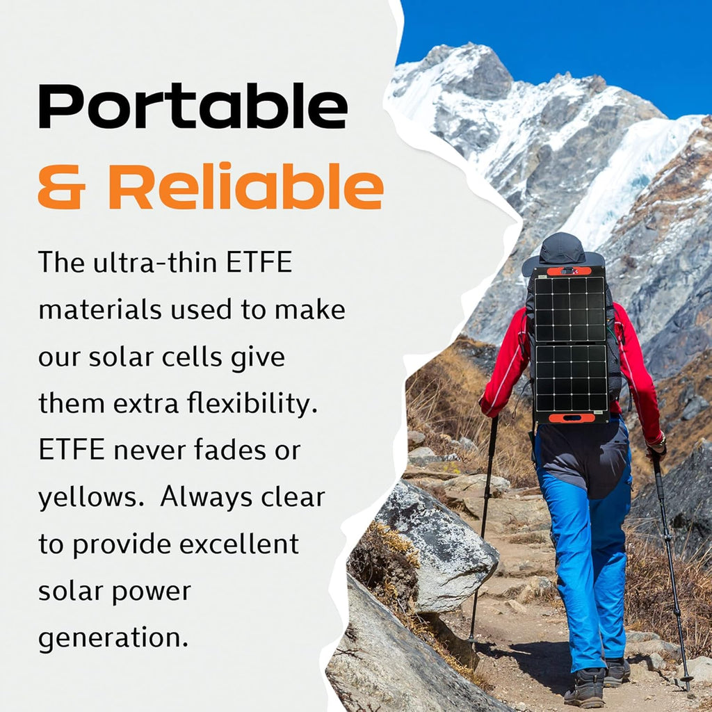 100 Watt 18 Volt Foldable Portable Solar Panel P1397