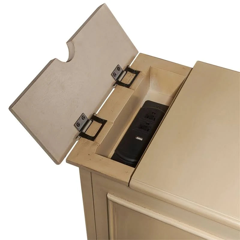 Cream Shutter Cabinet S85971