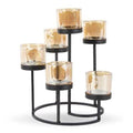 2 Piece Metal Tabletop Candelabra Set Z97659