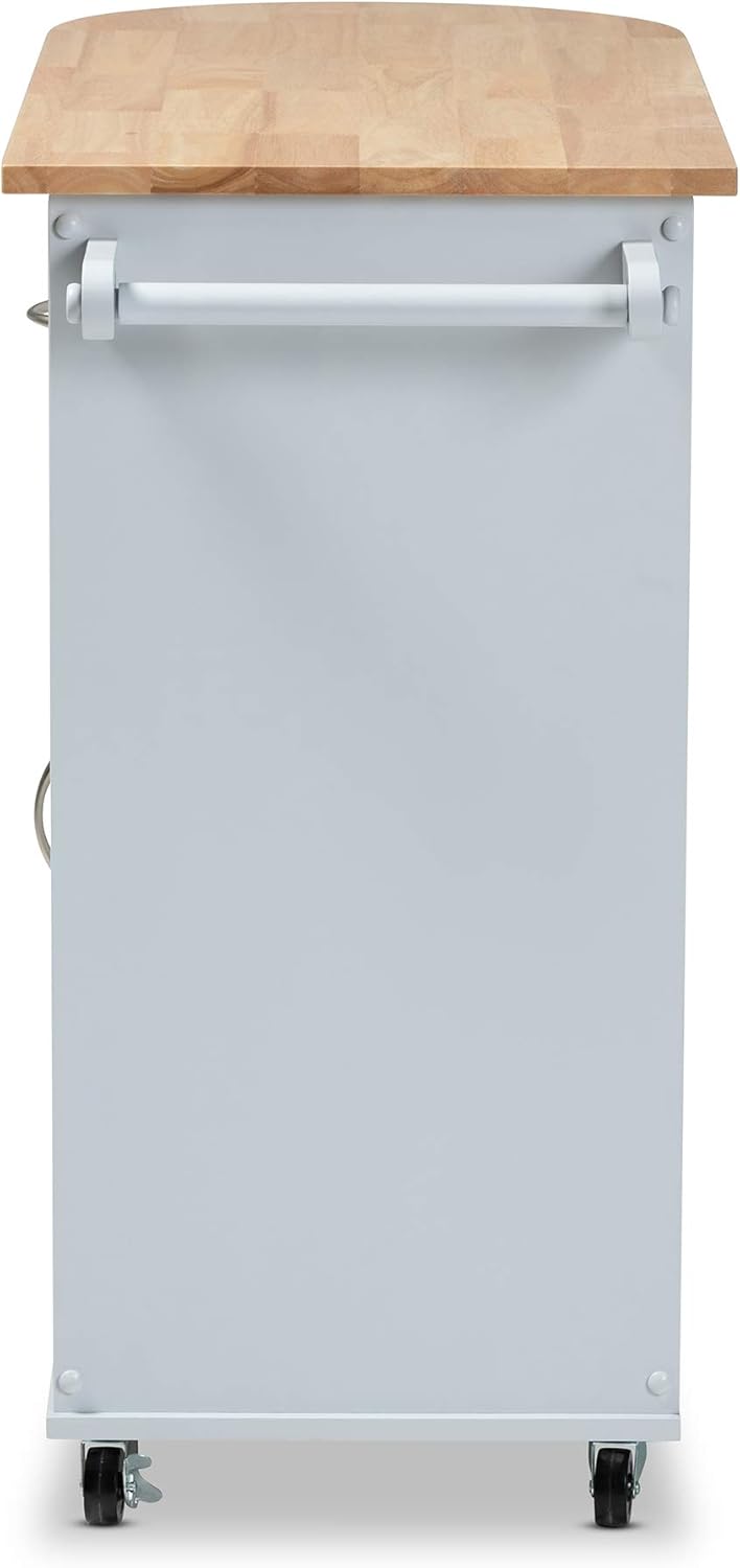 Light Grey Natural Trolleys and Carts W281