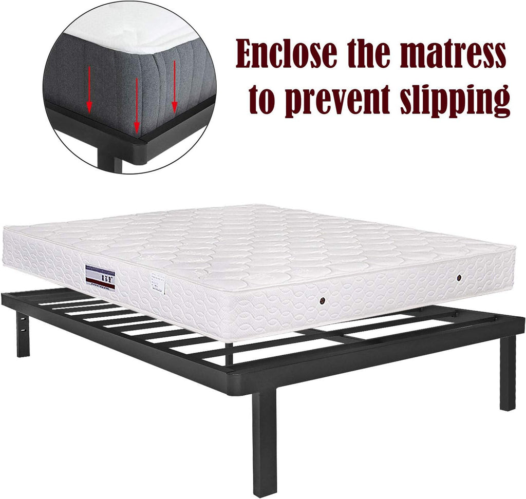 California King Platform Bed Frame with Storage Heavy Duty Metal E278292