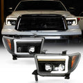 Black LED Projector Headlights V3910