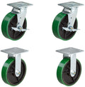 6 inch Heavy Duty Caster Set Set of 4 M145219