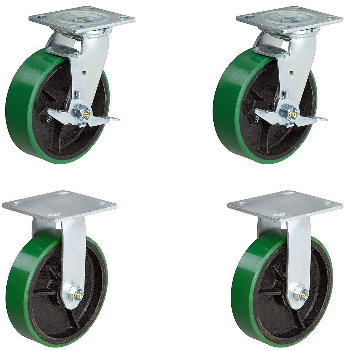 6 inch Heavy Duty Caster Set Set of 4 M145219