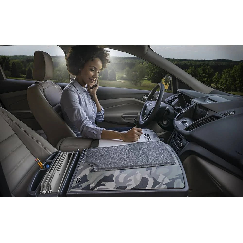 Green Camouflage Desk with Built-in Power Inverter G32842