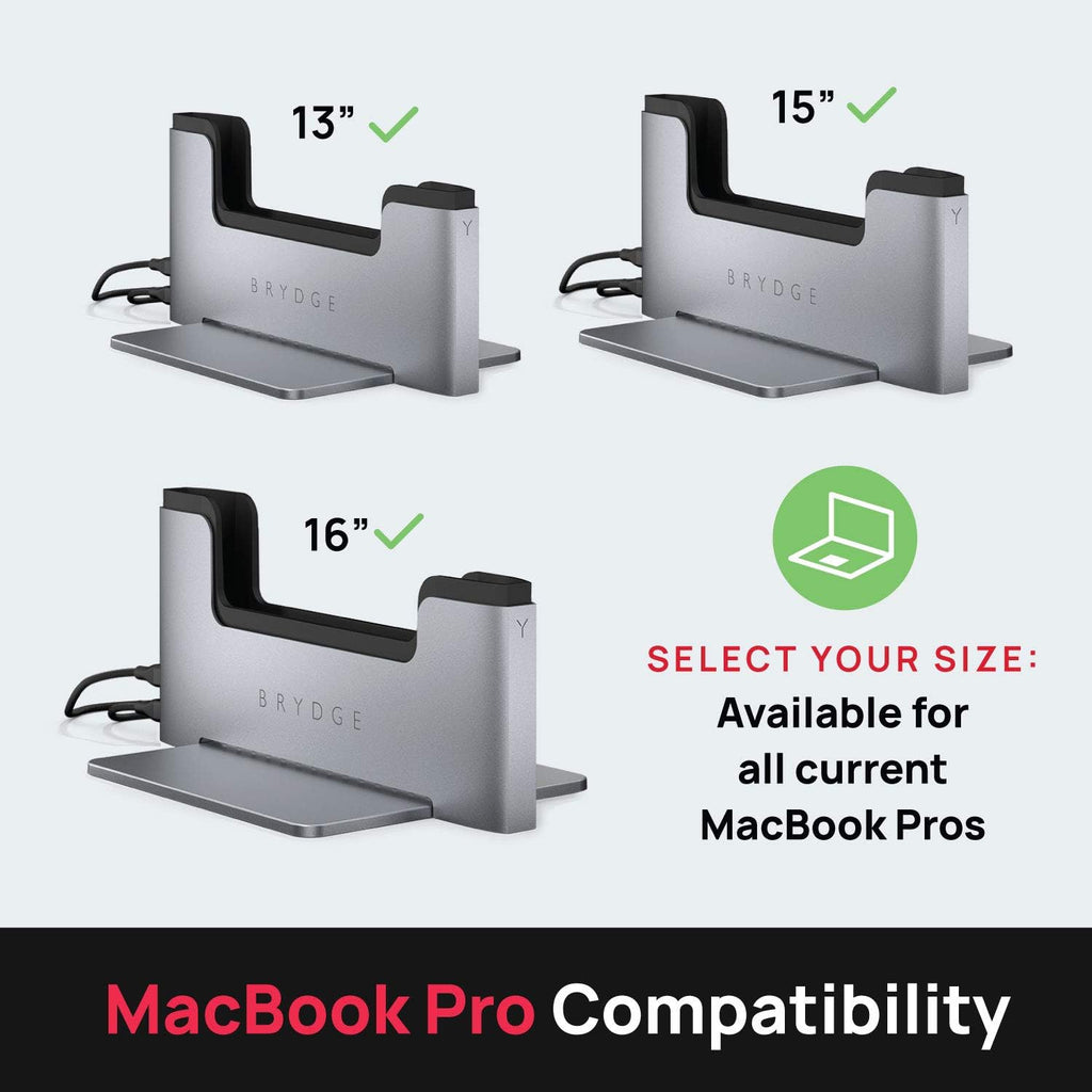 Space-Saving Laptop Stand Vertical Docking Station Z8523