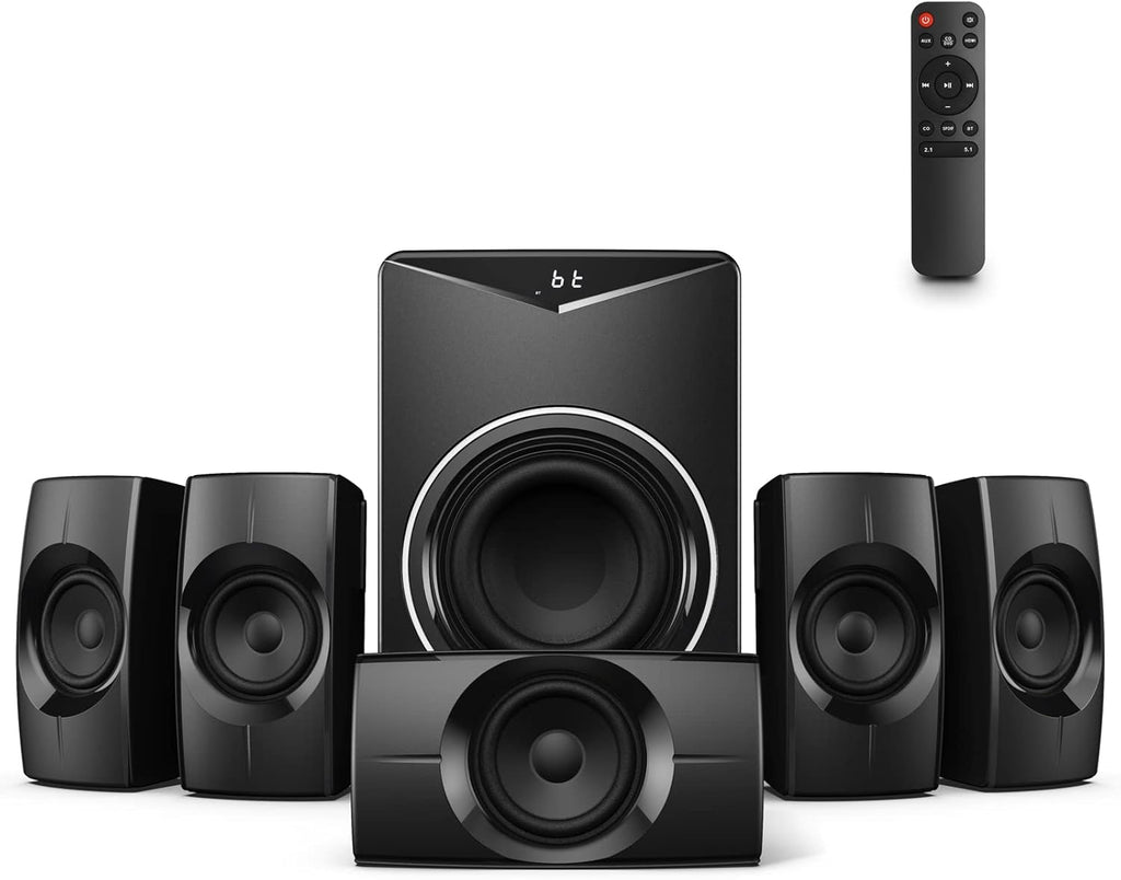 Bluetooth 5.1 Channel Surround Sound System with Subwoofer I6287