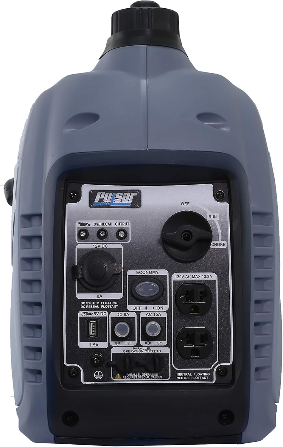 2300W Portable Gas-Powered Inverter Generator with USB Outlet Z4285