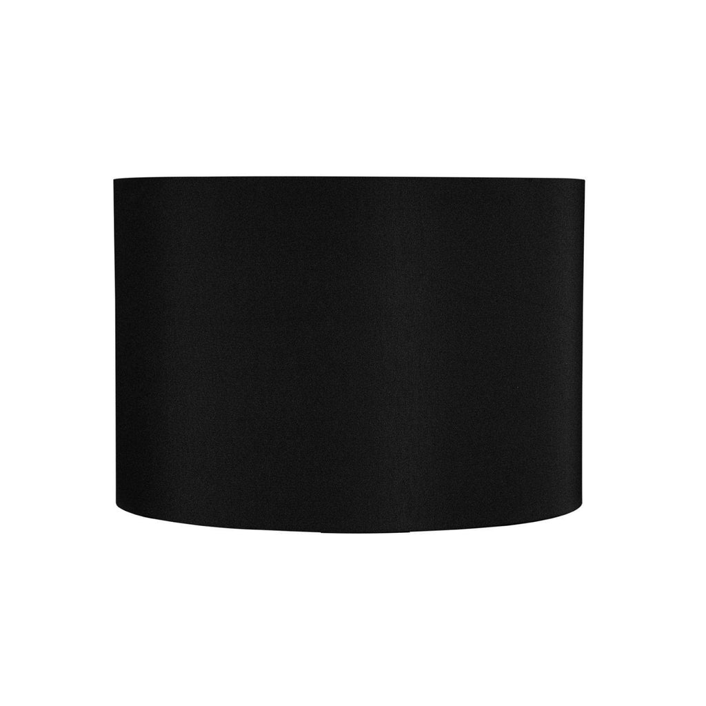 Black 16 inch Wide Drum Lamp Shade D845072