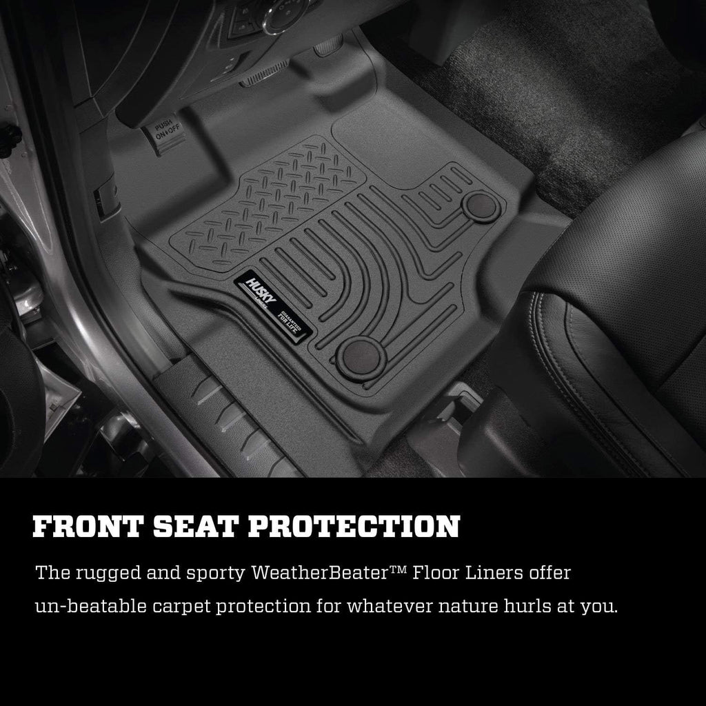 Black Front & 2nd Seat Floor Liners 3 Pcs E512486
