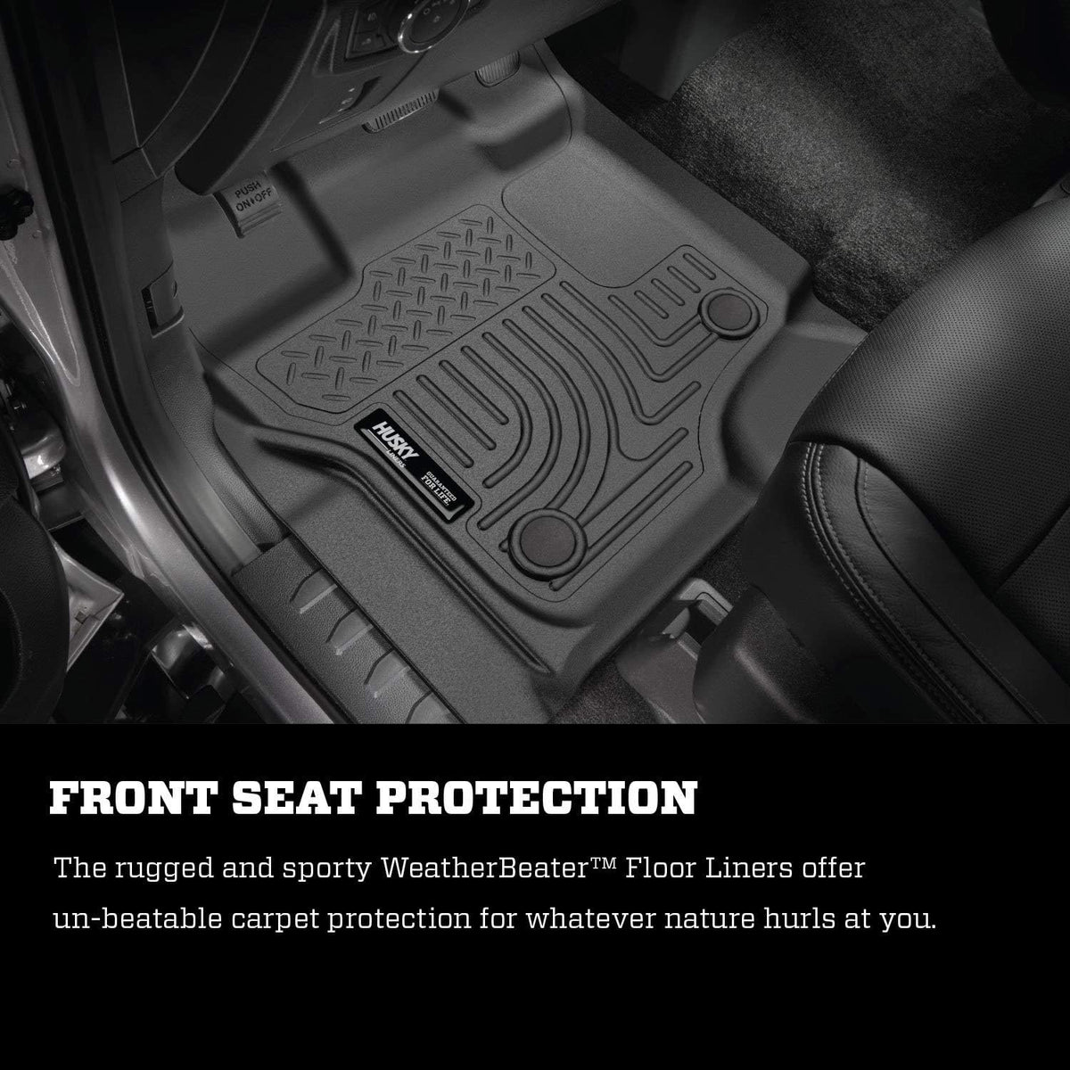 Black Front & 2nd Seat Floor Liners 3 Pcs E512486