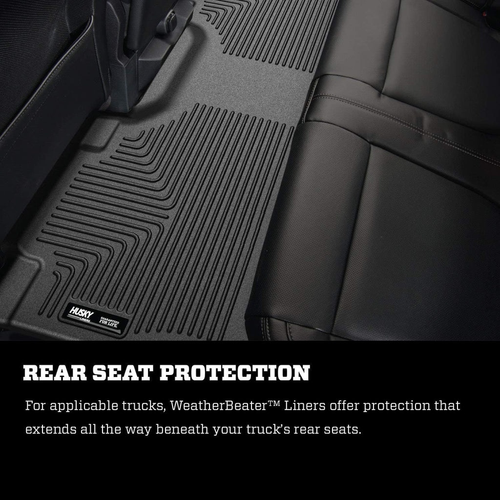 Black Front & 2nd Seat Floor Liners 3 Pcs E512486