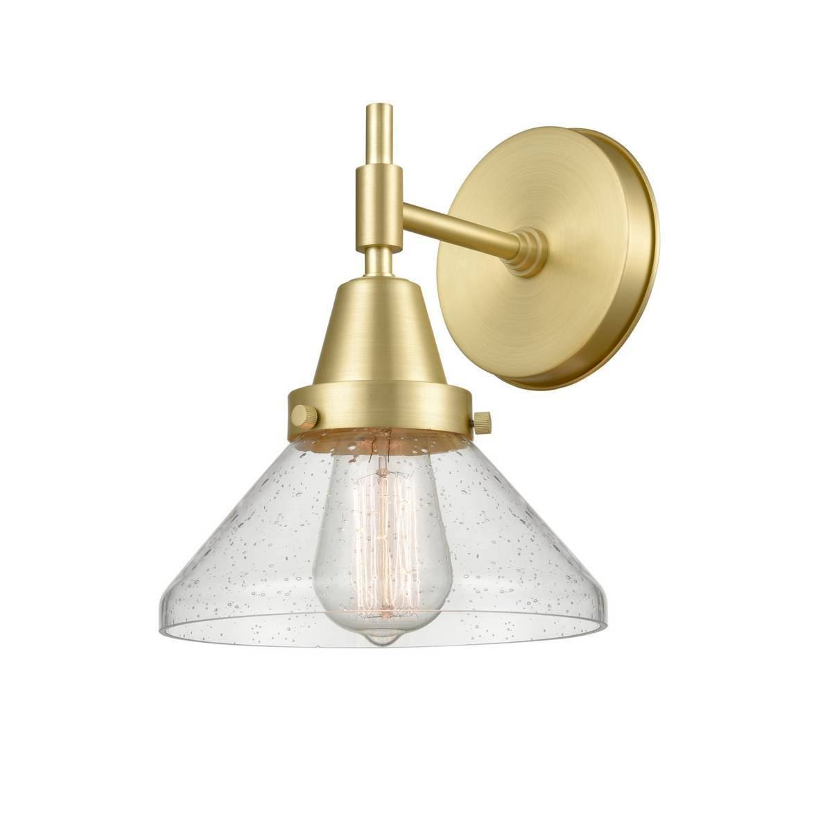 Satin Brass Sconce T425