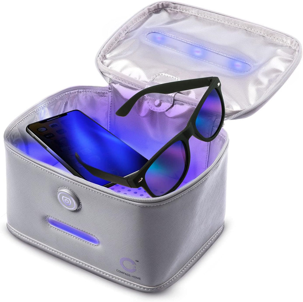 Portable UV-C LED Sanitizer Case with Child Lock E921