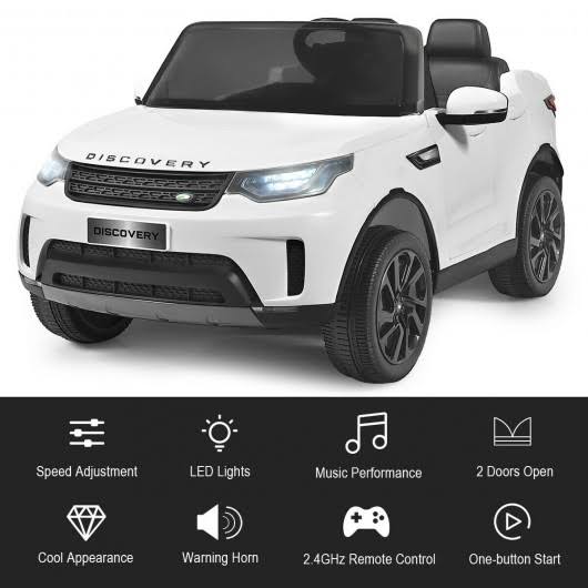 12V 2-Seater Land Rover Ride on Car K931