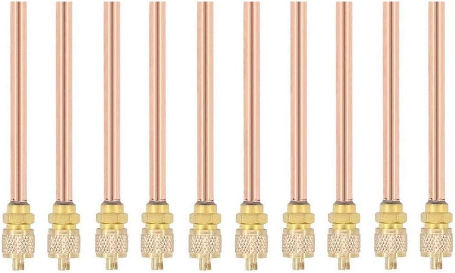 Service Access Valve 1/4 SAE Brass and Copper T86000