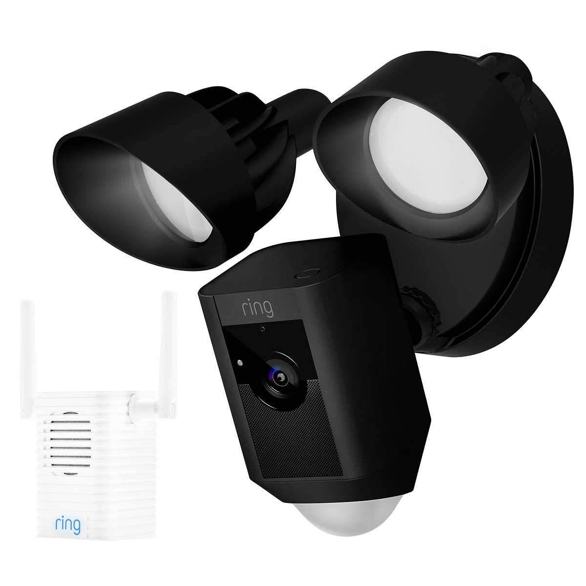 Floodlight Camera with Chime Pro White C273534