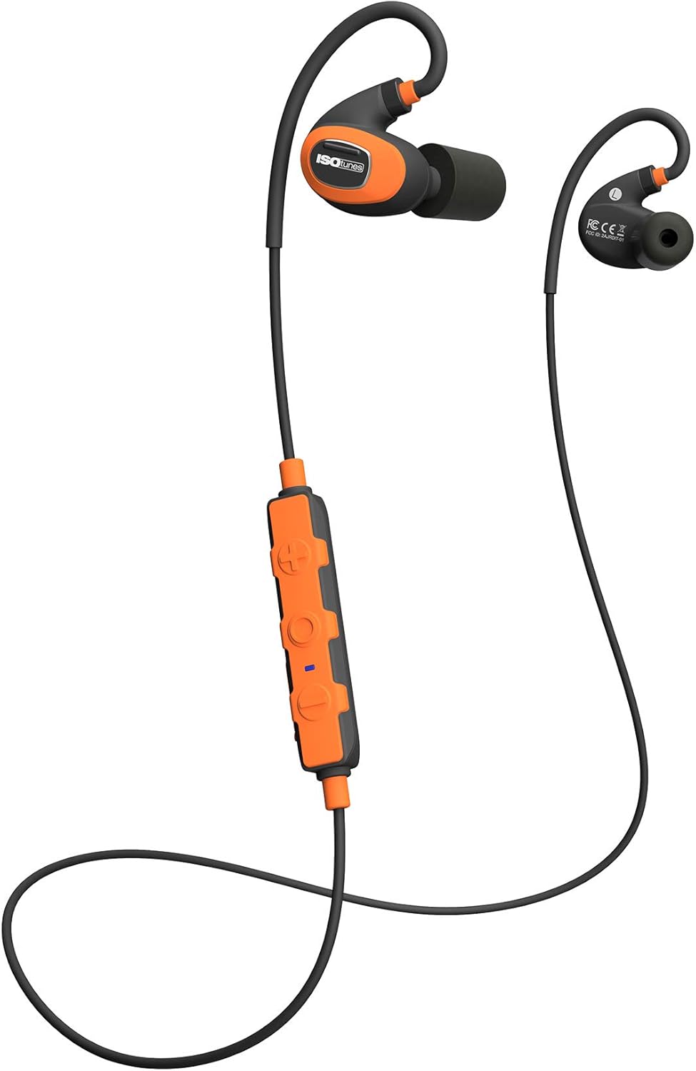 Bluetooth Earplug Headphones 27 dB Noise Reduction Safety Orange M4934