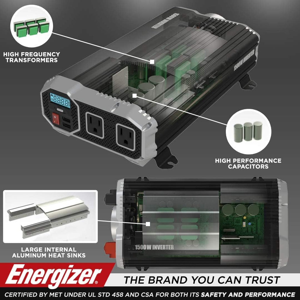 1500 Watts Modified Sine Wave Power Inverter J572