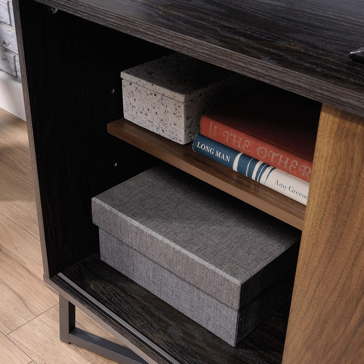 Credenza, Brew Oak Finish F36065
