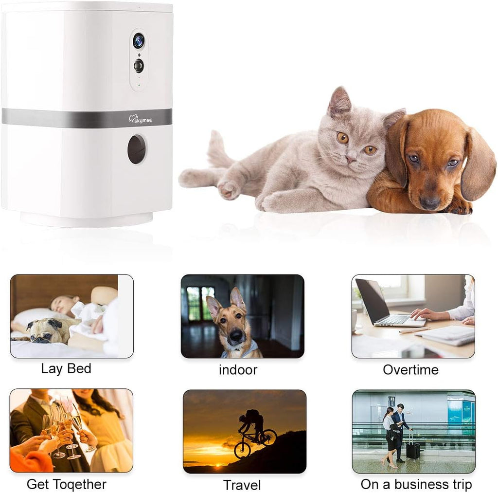 WiFi Remote Pet Camera with 180° PTZ and Night Vision F988734