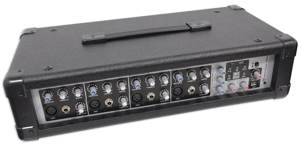 2400W Powered 4-Ch Mixer D326