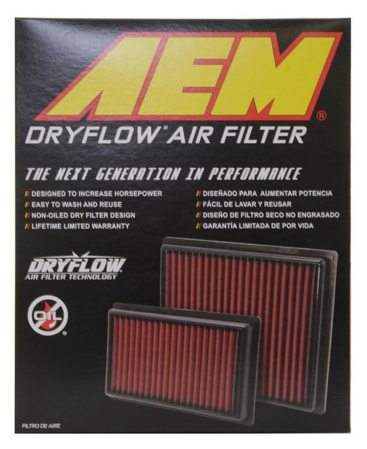 Drop in Air Filters O2607