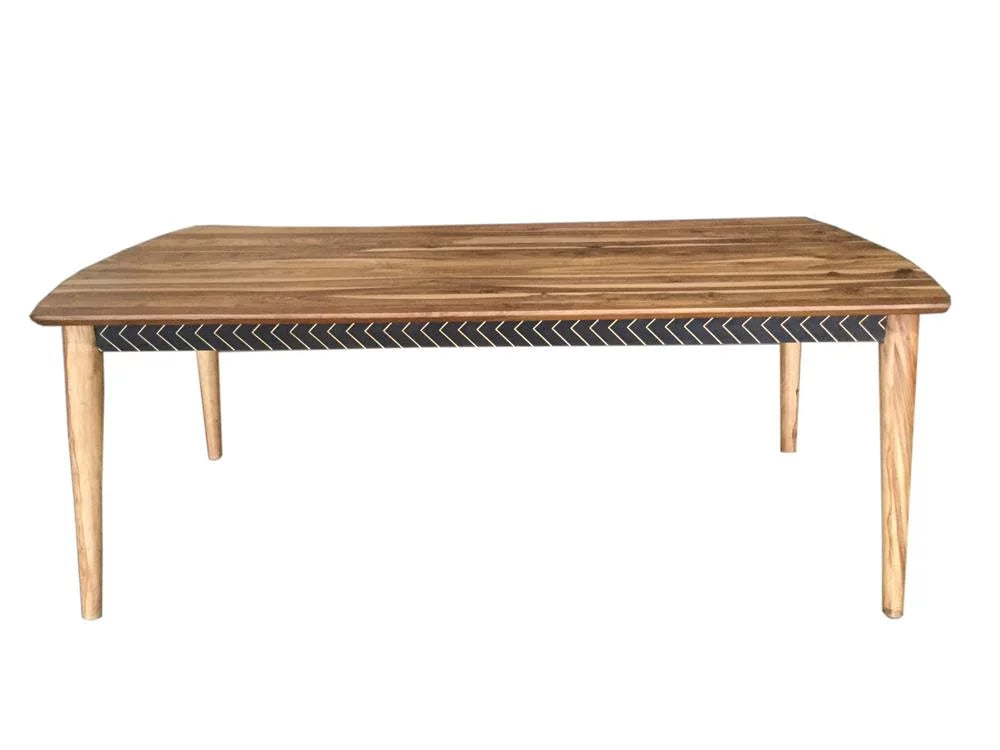 Wooden Dining Table Natural Sheesham Q619