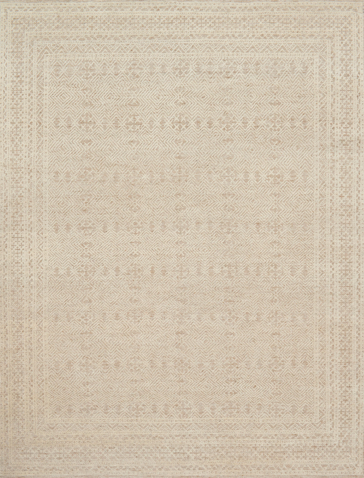Oatmeal Ivory 4'0 x 6'0 Rug U196