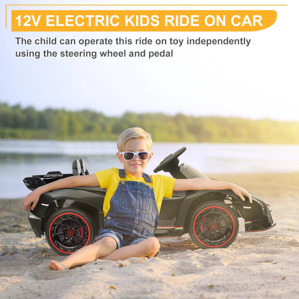 12V Electric Ride On Car with Parent Control H6944
