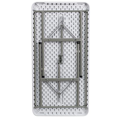 White Plastic Folding Event Table E5518