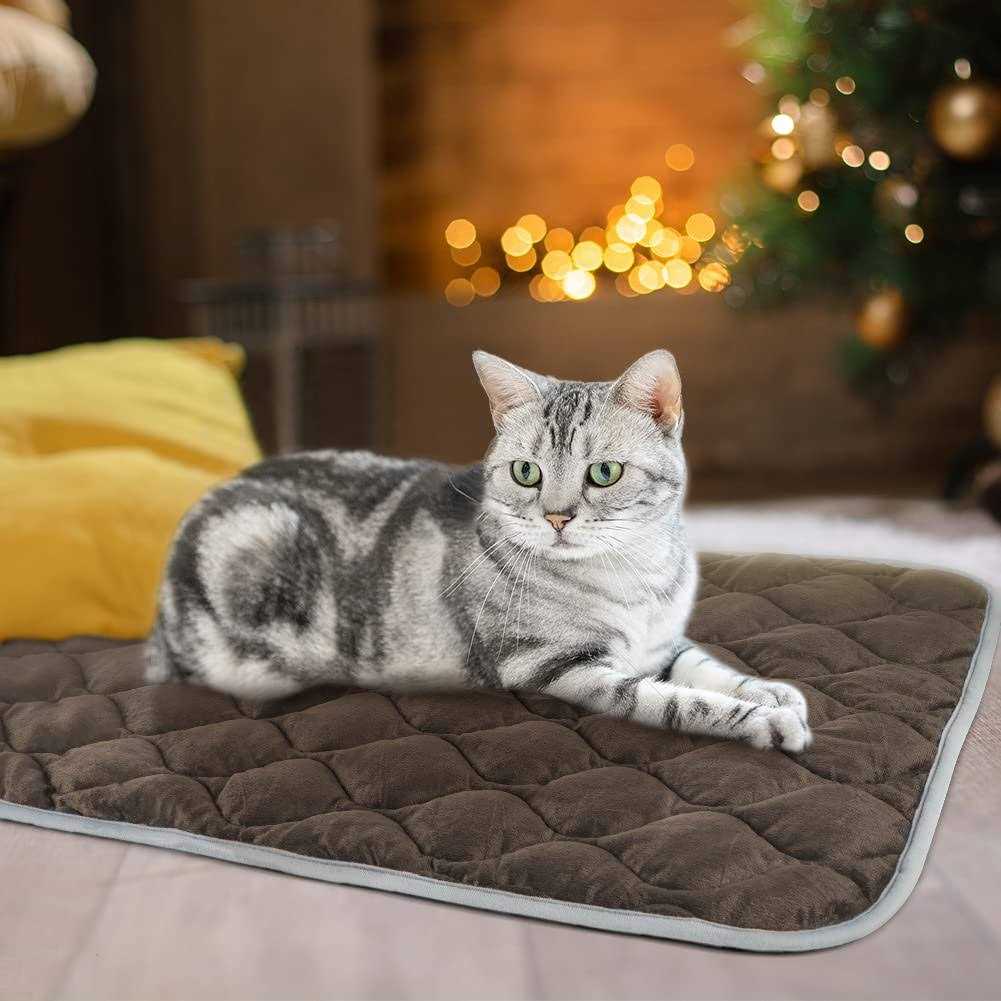 Self Heating Cat Mat Thermal Pet Bed Mat G53188