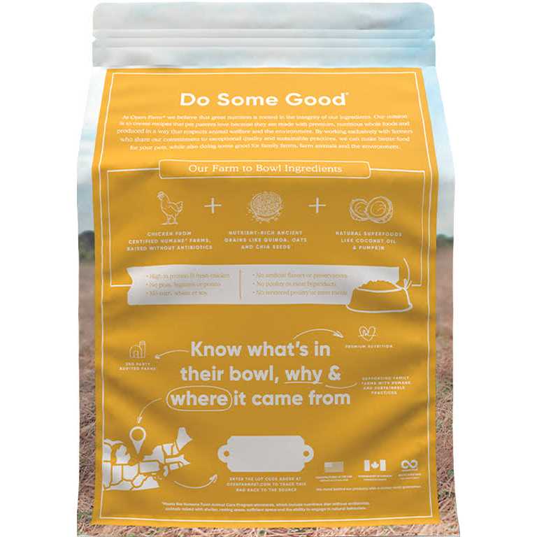 Chicken Ancient Grains Dry Dog Food X6402