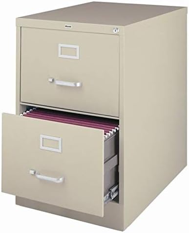 2 Drawer Legal File Cabinet in Black S823