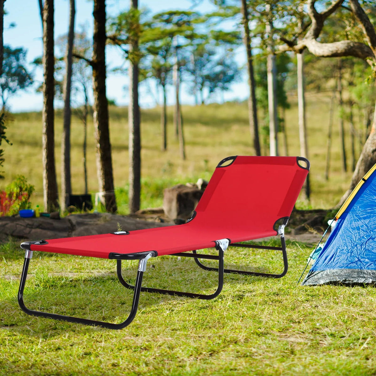 Adjustable Backrest Chaise Lounge A694