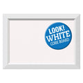Framed Cork Board 32 inch x 24 inch White G715312
