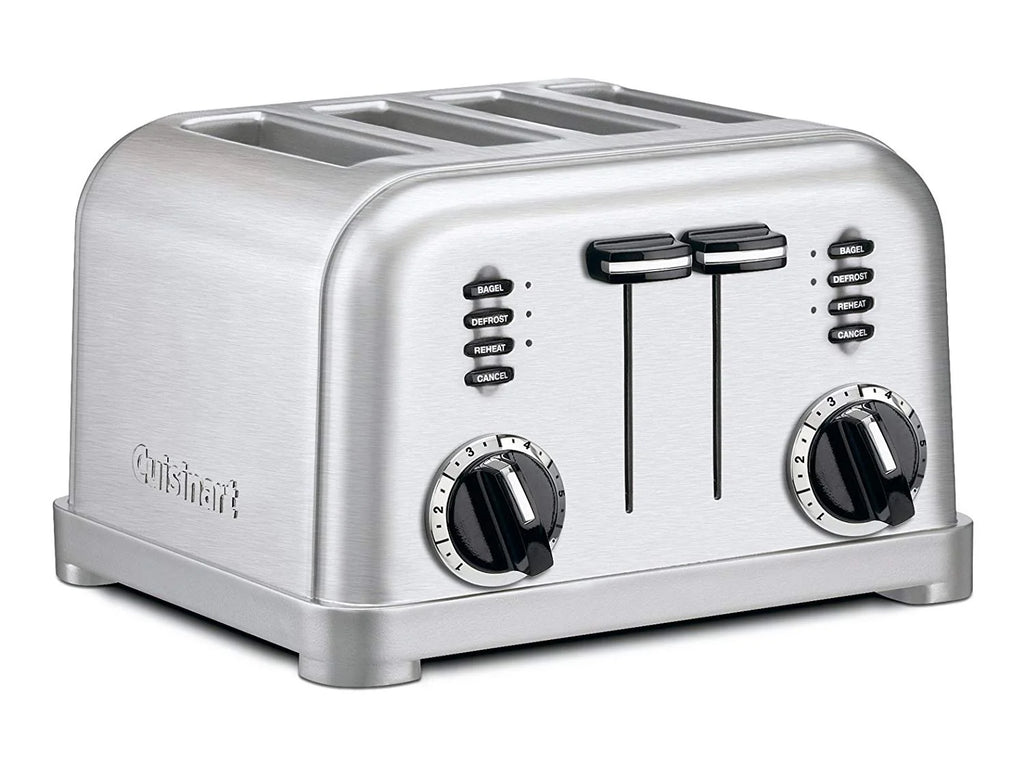 Brushed Stainless 4 Slice Toaster N362