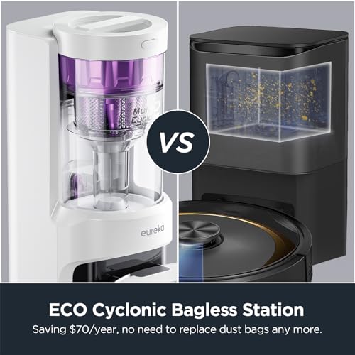 Robot Vacuum and Mop Combo with Self Emptying Station I283828