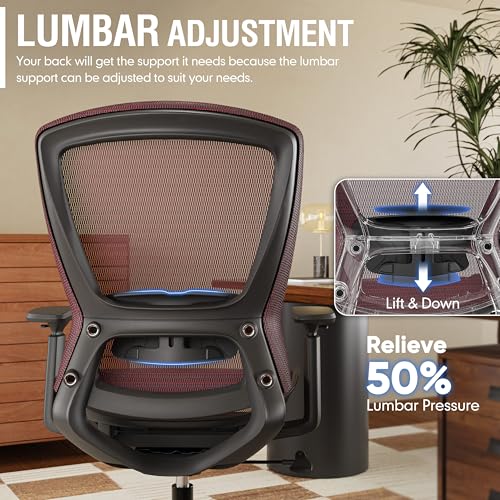 Black Mesh Ergonomic Office Chair R1192