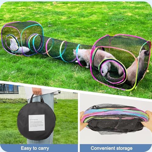 Portable Outdoor Cat Enclosure with Carry Bag Q125